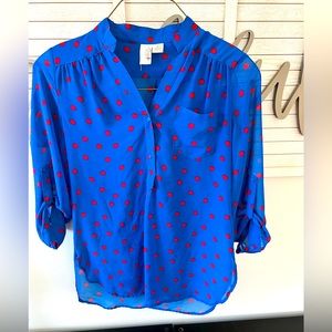 Very cute sheer dress top